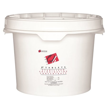 Quantum Chlorine Tablet 25Lb 40504A